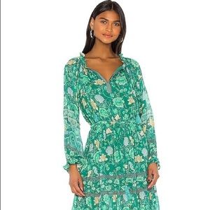 Spell & The Gypsy Seashell Gown - Emerald